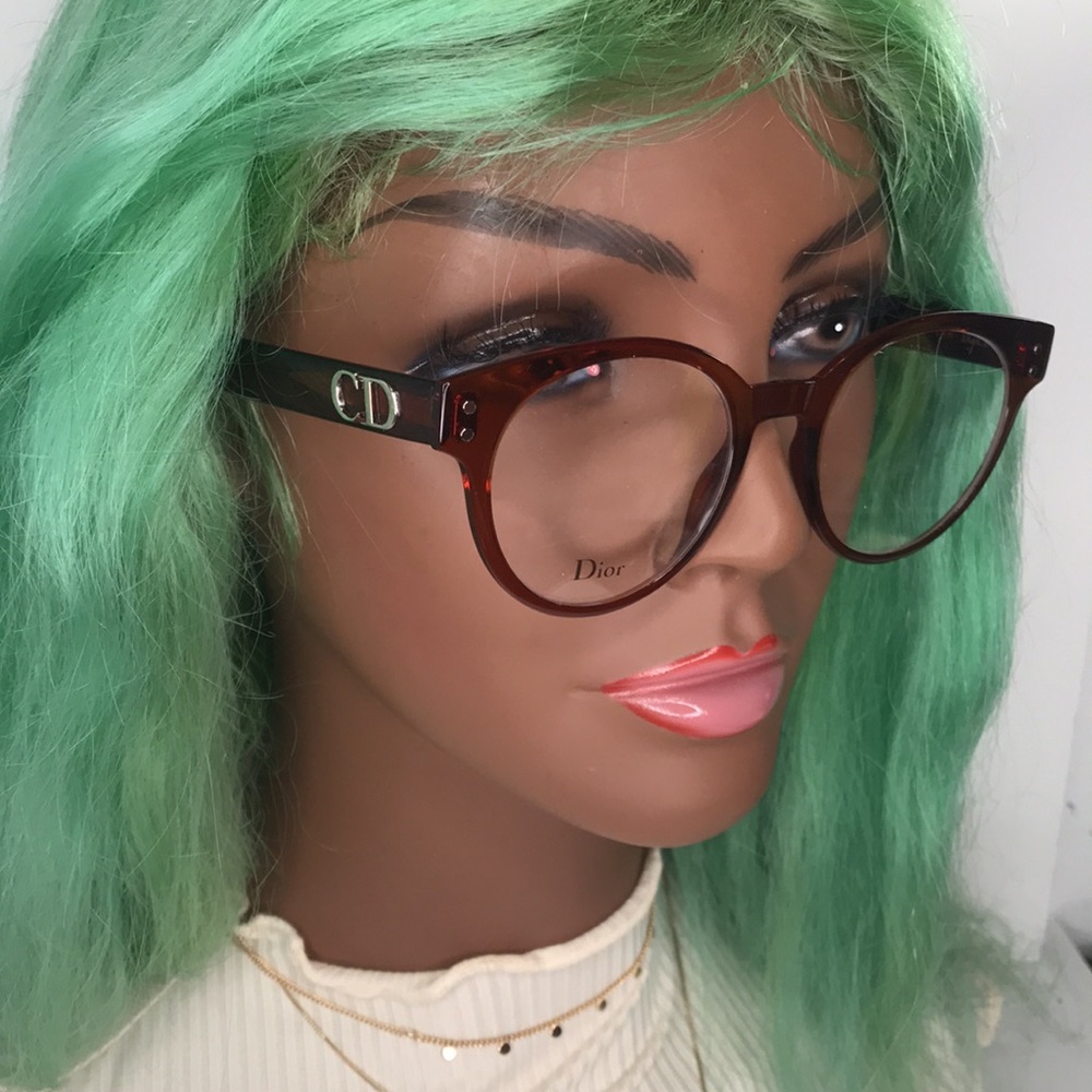 New  - Dior Ladies Tortoise Aviator/Pilot Eyeglass Frames DIORCD3